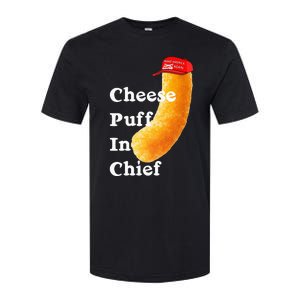 Cheese Puff In Chief Orange Trump Softstyle CVC T-Shirt