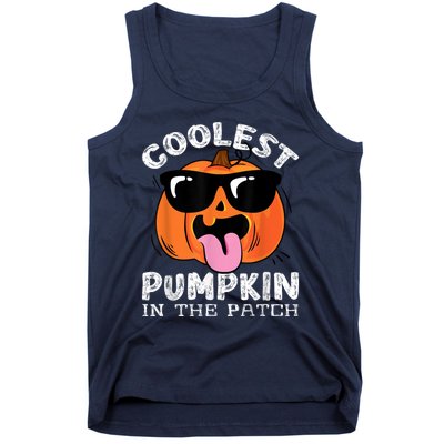 Coolest Pumpkin In The Patch Halloween Tank Top