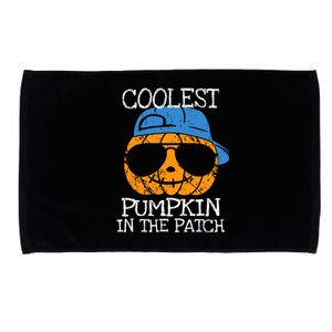 Coolest Pumpkin In The Patch Halloween Boy Girl Teens Microfiber Hand Towel