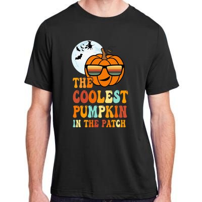 Coolest Pumpkin In The Patch Adorable Halloween Adult ChromaSoft Performance T-Shirt