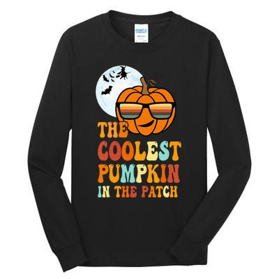 Coolest Pumpkin In The Patch Adorable Halloween Tall Long Sleeve T-Shirt