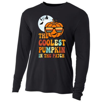 Coolest Pumpkin In The Patch Adorable Halloween Cooling Performance Long Sleeve Crew