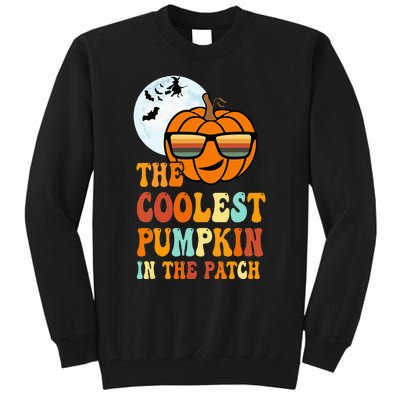 Coolest Pumpkin In The Patch Adorable Halloween Tall Sweatshirt