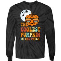 Coolest Pumpkin In The Patch Adorable Halloween Tie-Dye Long Sleeve Shirt