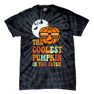 Coolest Pumpkin In The Patch Adorable Halloween Tie-Dye T-Shirt