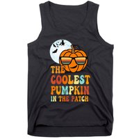 Coolest Pumpkin In The Patch Adorable Halloween Tank Top