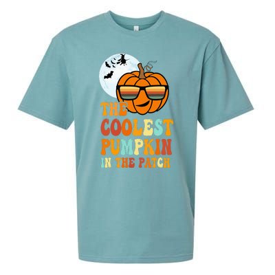 Coolest Pumpkin In The Patch Adorable Halloween Sueded Cloud Jersey T-Shirt