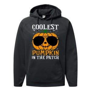 Coolest Pumpkin In The Patch Performance Fleece Hoodie