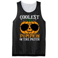 Coolest Pumpkin In The Patch Mesh Reversible Basketball Jersey Tank