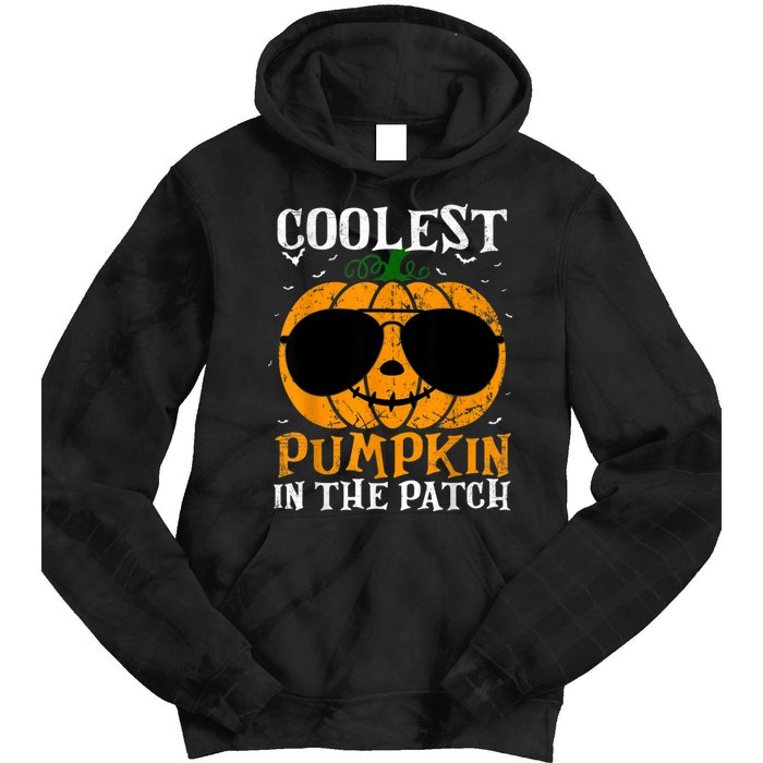 Coolest Pumpkin In The Patch Tie Dye Hoodie