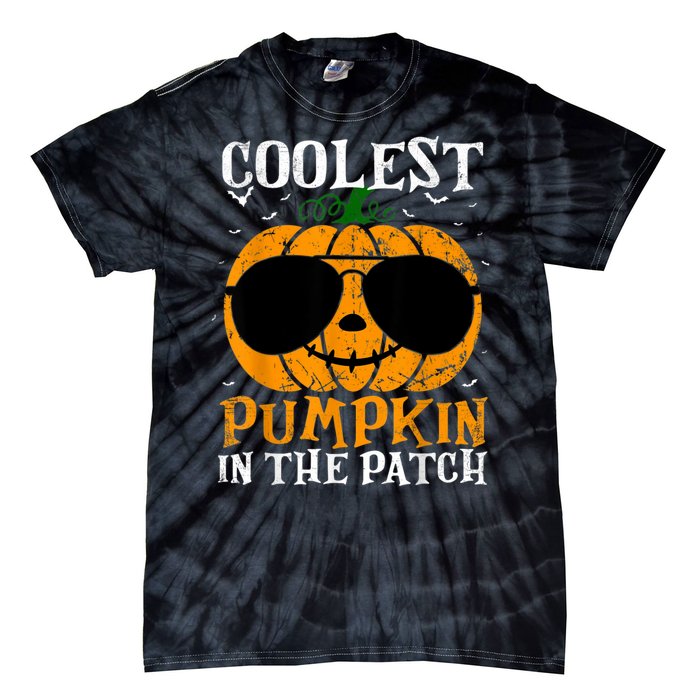 Coolest Pumpkin In The Patch Tie-Dye T-Shirt