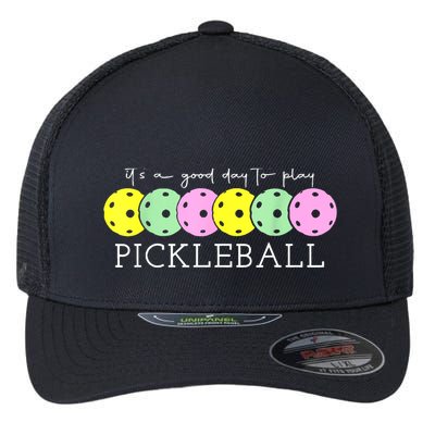 Cool Pickleball Its A Good Days To Play Pickleball Dink Player Gift Ideas Flexfit Unipanel Trucker Cap