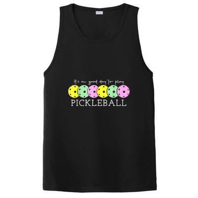 Cool Pickleball Its A Good Days To Play Pickleball Dink Player Gift Ideas PosiCharge Competitor Tank