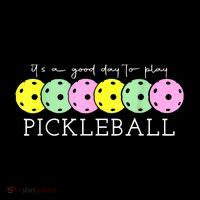 Cool Pickleball Its A Good Days To Play Pickleball Dink Player Gift Ideas Cropped Pullover Crew