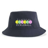 Cool Pickleball Its A Good Days To Play Pickleball Dink Player Gift Ideas Sustainable Bucket Hat