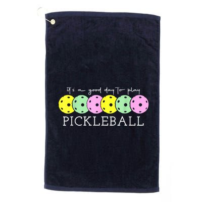 Cool Pickleball Its A Good Days To Play Pickleball Dink Player Gift Ideas Golf Towel