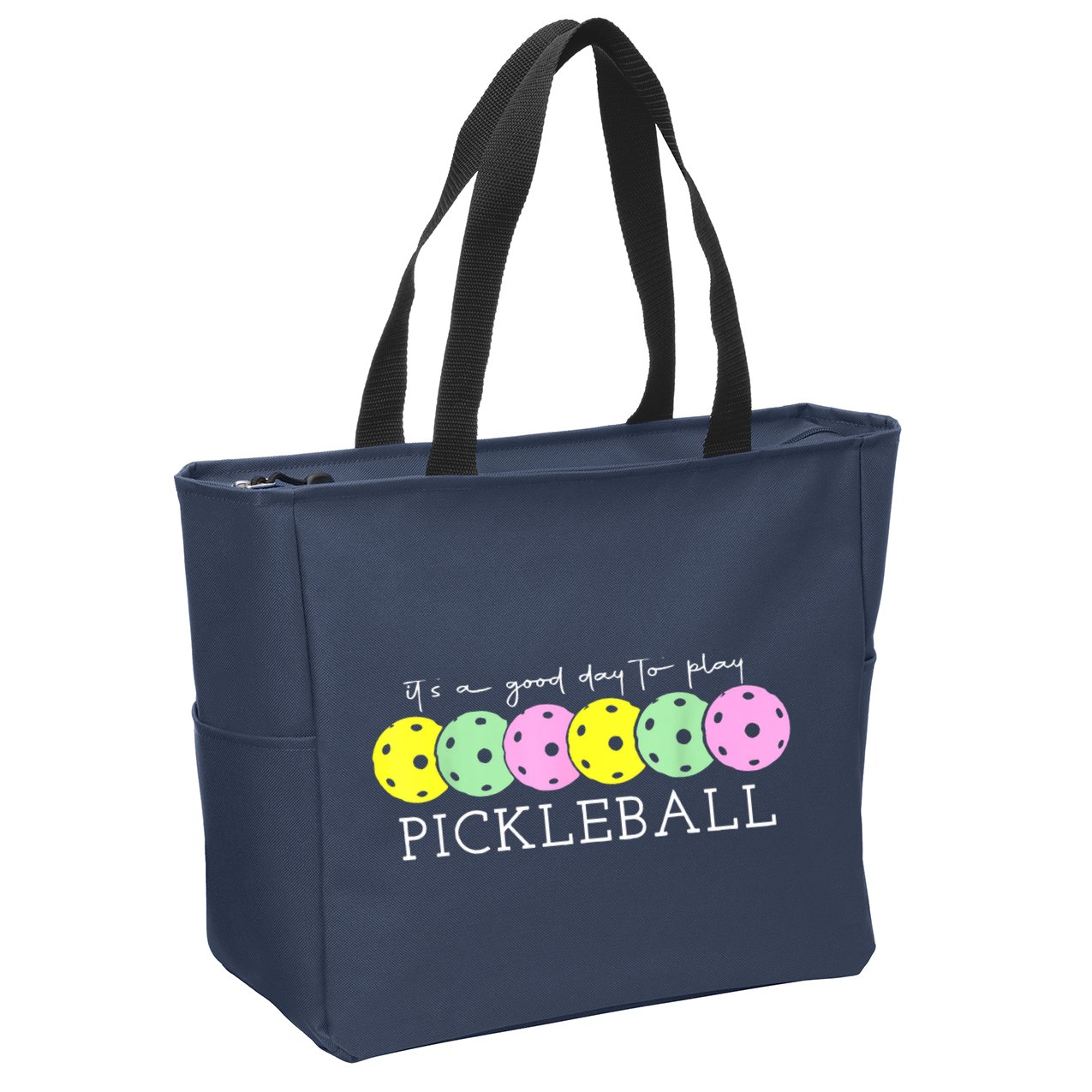 Cool Pickleball Its A Good Days To Play Pickleball Dink Player Gift Ideas Zip Tote Bag