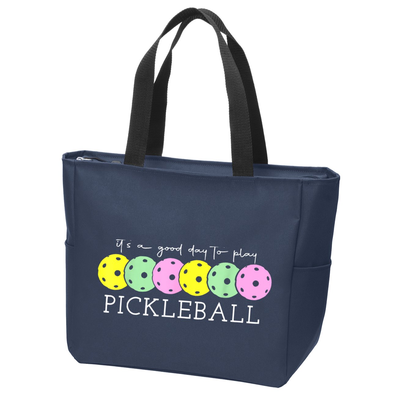 Cool Pickleball Its A Good Days To Play Pickleball Dink Player Gift Ideas Zip Tote Bag
