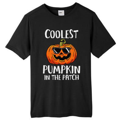 Coolest Pumpkin In The Patch Funny Halloween Gift Tall Fusion ChromaSoft Performance T-Shirt