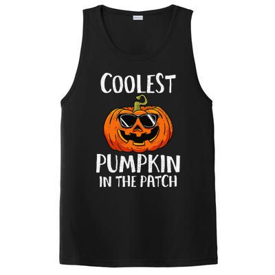 Coolest Pumpkin In The Patch Funny Halloween Gift PosiCharge Competitor Tank