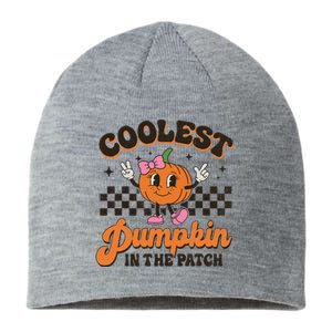 Coolest Pumpkin In The Patch Halloween Sustainable Beanie