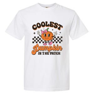 Coolest Pumpkin In The Patch Halloween Garment-Dyed Heavyweight T-Shirt