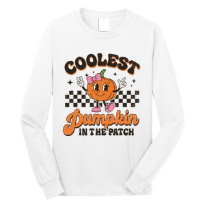 Coolest Pumpkin In The Patch Halloween Long Sleeve Shirt