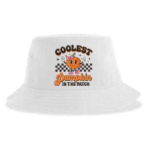 Coolest Pumpkin In The Patch Halloween Sustainable Bucket Hat