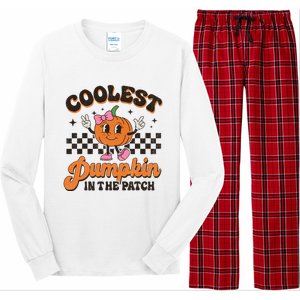 Coolest Pumpkin In The Patch Halloween Long Sleeve Pajama Set