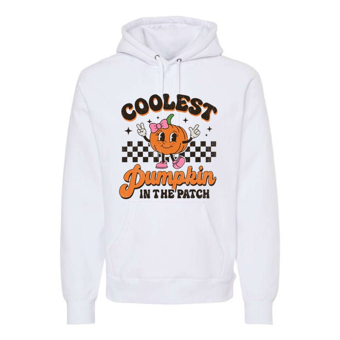 Coolest Pumpkin In The Patch Halloween Premium Hoodie