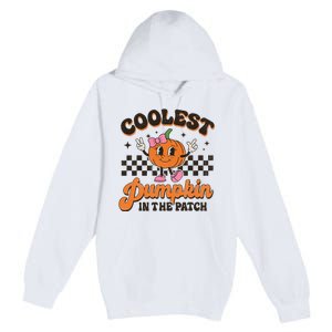 Coolest Pumpkin In The Patch Halloween Premium Pullover Hoodie