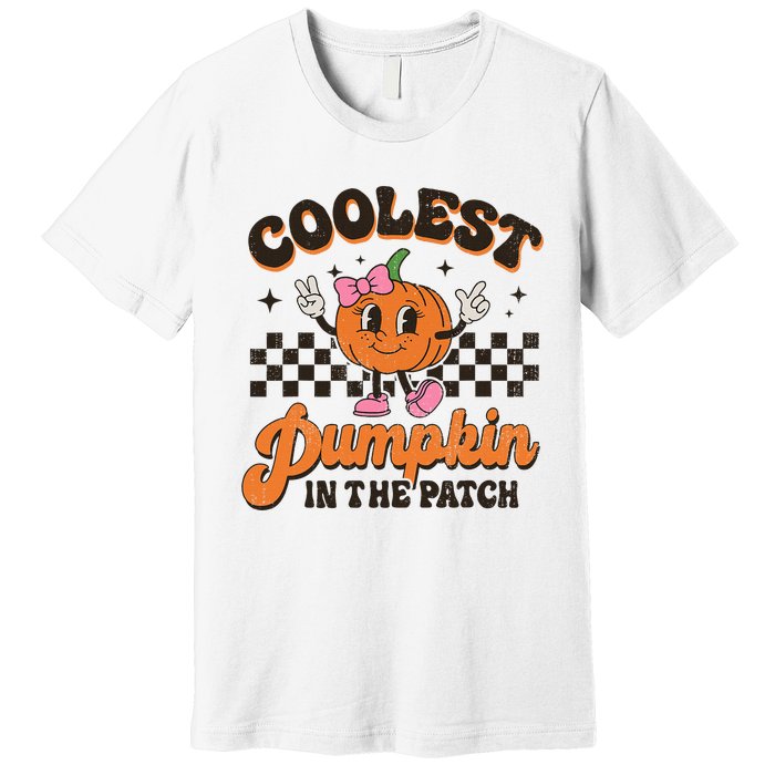 Coolest Pumpkin In The Patch Halloween Premium T-Shirt