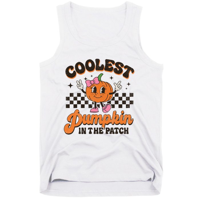 Coolest Pumpkin In The Patch Halloween Tank Top