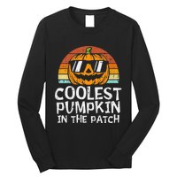 Coolest Pumpkin In The Patch Halloween Long Sleeve Shirt