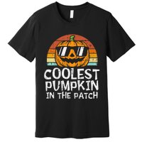 Coolest Pumpkin In The Patch Halloween Premium T-Shirt