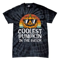 Coolest Pumpkin In The Patch Halloween Tie-Dye T-Shirt