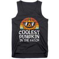 Coolest Pumpkin In The Patch Halloween Tank Top