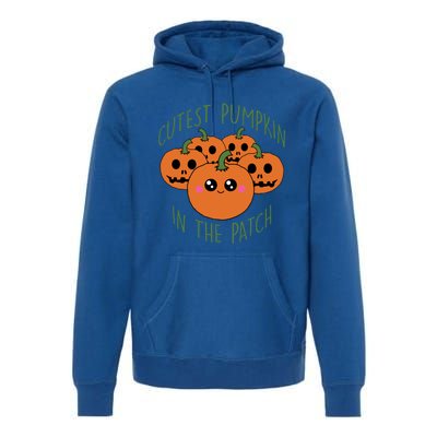 Cutest Pumpkin In The Patch Funny Gift Premium Hoodie