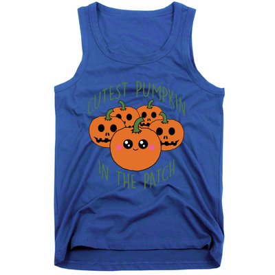 Cutest Pumpkin In The Patch Funny Gift Tank Top