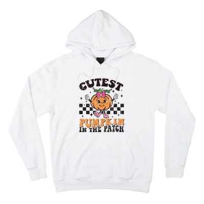 Cutest Pumpkin In The Patch Funny Halloween Thanksgiving Hoodie