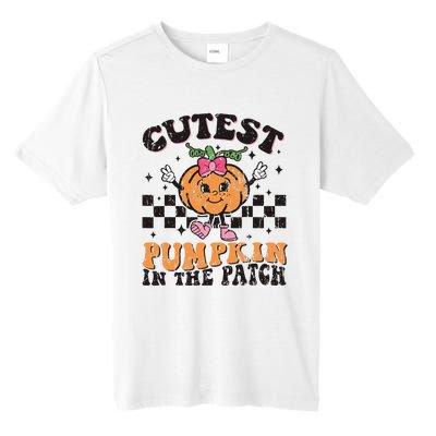 Cutest Pumpkin In The Patch Funny Halloween Thanksgiving Tall Fusion ChromaSoft Performance T-Shirt