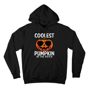 Coolest Pumpkin In The Patch Halloween Kids Hoodie