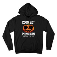 Coolest Pumpkin In The Patch Halloween Kids Hoodie