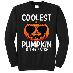 Coolest Pumpkin In The Patch Halloween Kids Sweatshirt