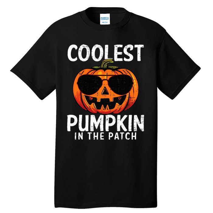 Coolest Pumpkin In The Patch Halloween Kids Tall T-Shirt