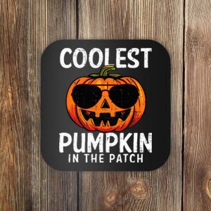 Coolest Pumpkin In The Patch Halloween Kids Coaster