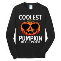 Coolest Pumpkin In The Patch Halloween Kids Tall Long Sleeve T-Shirt