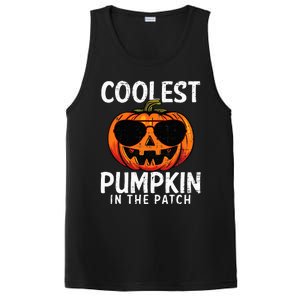 Coolest Pumpkin In The Patch Halloween Kids PosiCharge Competitor Tank