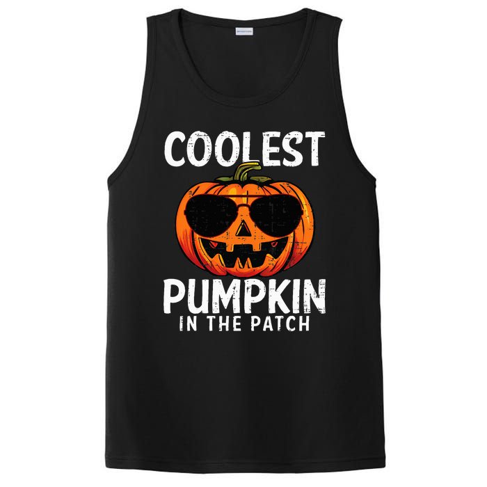 Coolest Pumpkin In The Patch Halloween Kids PosiCharge Competitor Tank