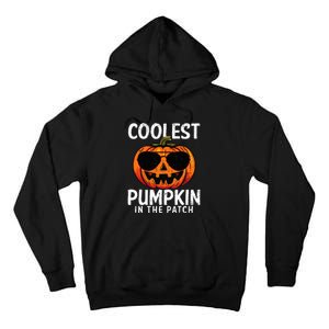 Coolest Pumpkin In The Patch Halloween Kids Tall Hoodie